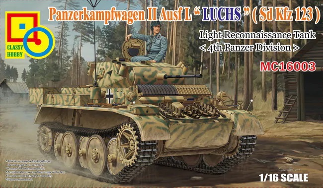 Panzer II Ausf. L "Luchs" 4. Pz.Div.