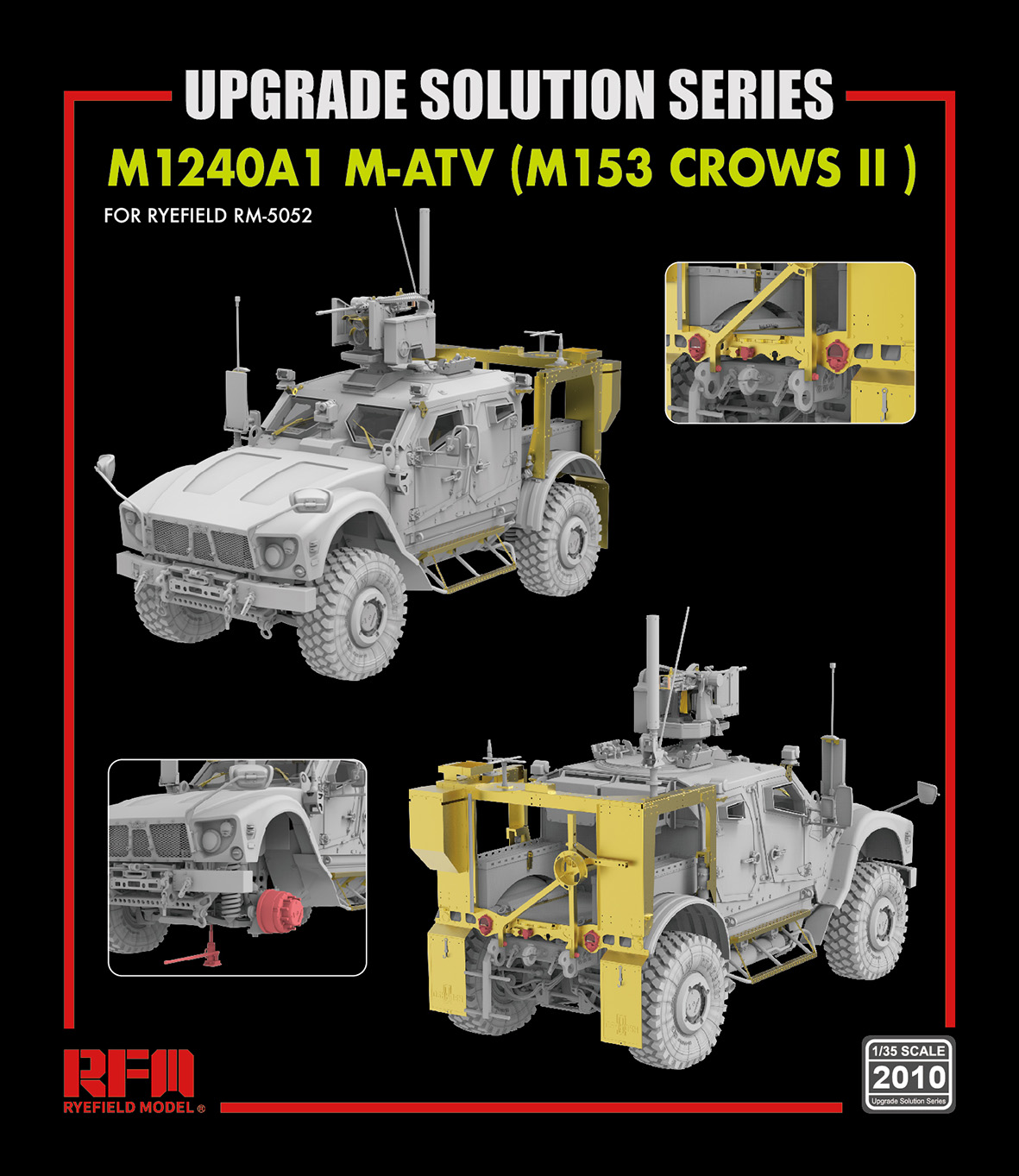 Upgrade set for M1240A1 M-ATV (M153 CROWS II )