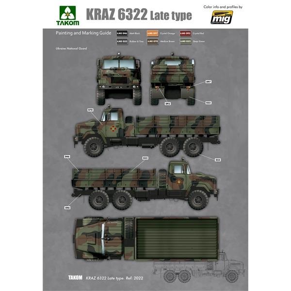 Ukraine Kraz-6322 late heavy truck