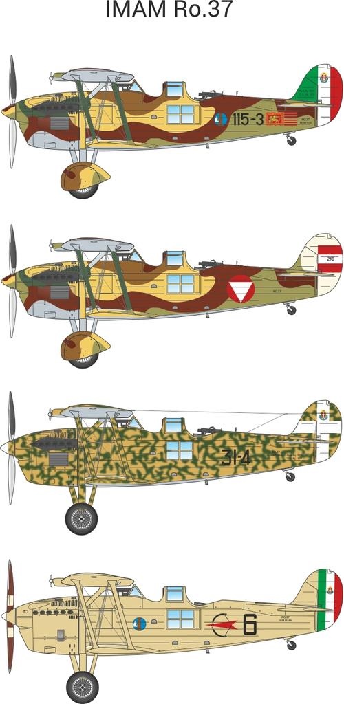 IMAM (Romeo) Ro.37 A30 engine  1/48