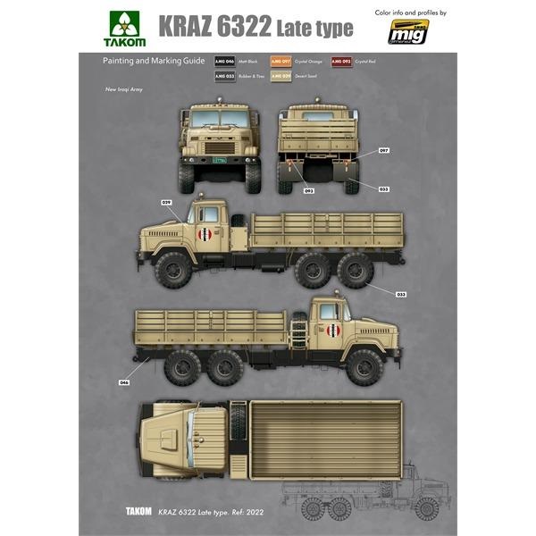 Ukraine Kraz-6322 late heavy truck