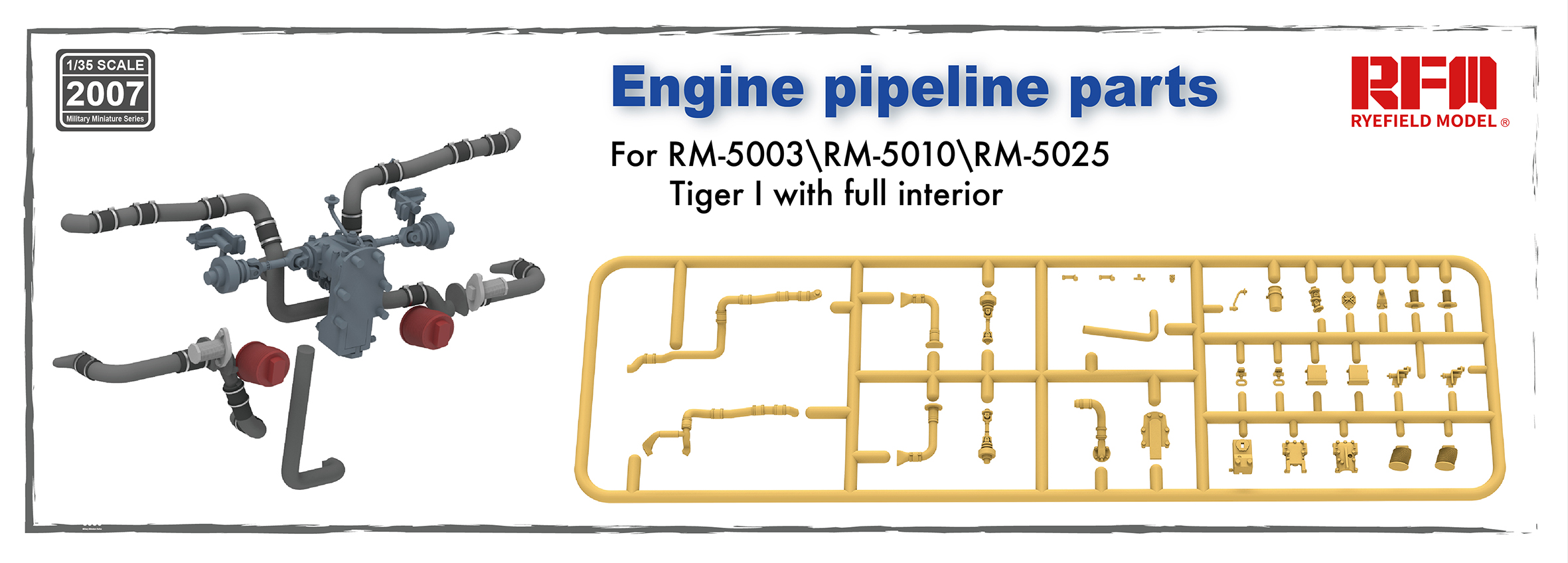 Engine pipeline parts for RM-5003 RM-5010 RM-5025