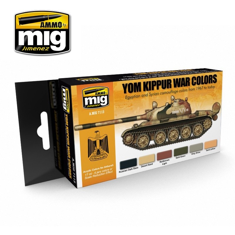 Yom Kippur War Colors Set