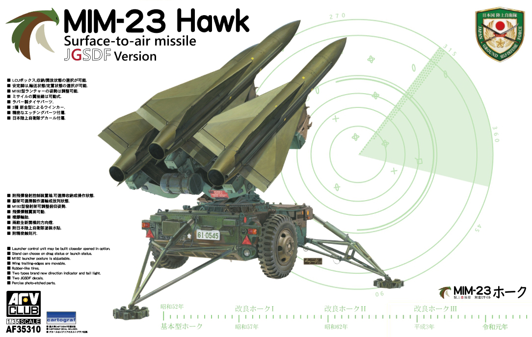 JGSDF MIM-23 Hawk Surface-to-air missile