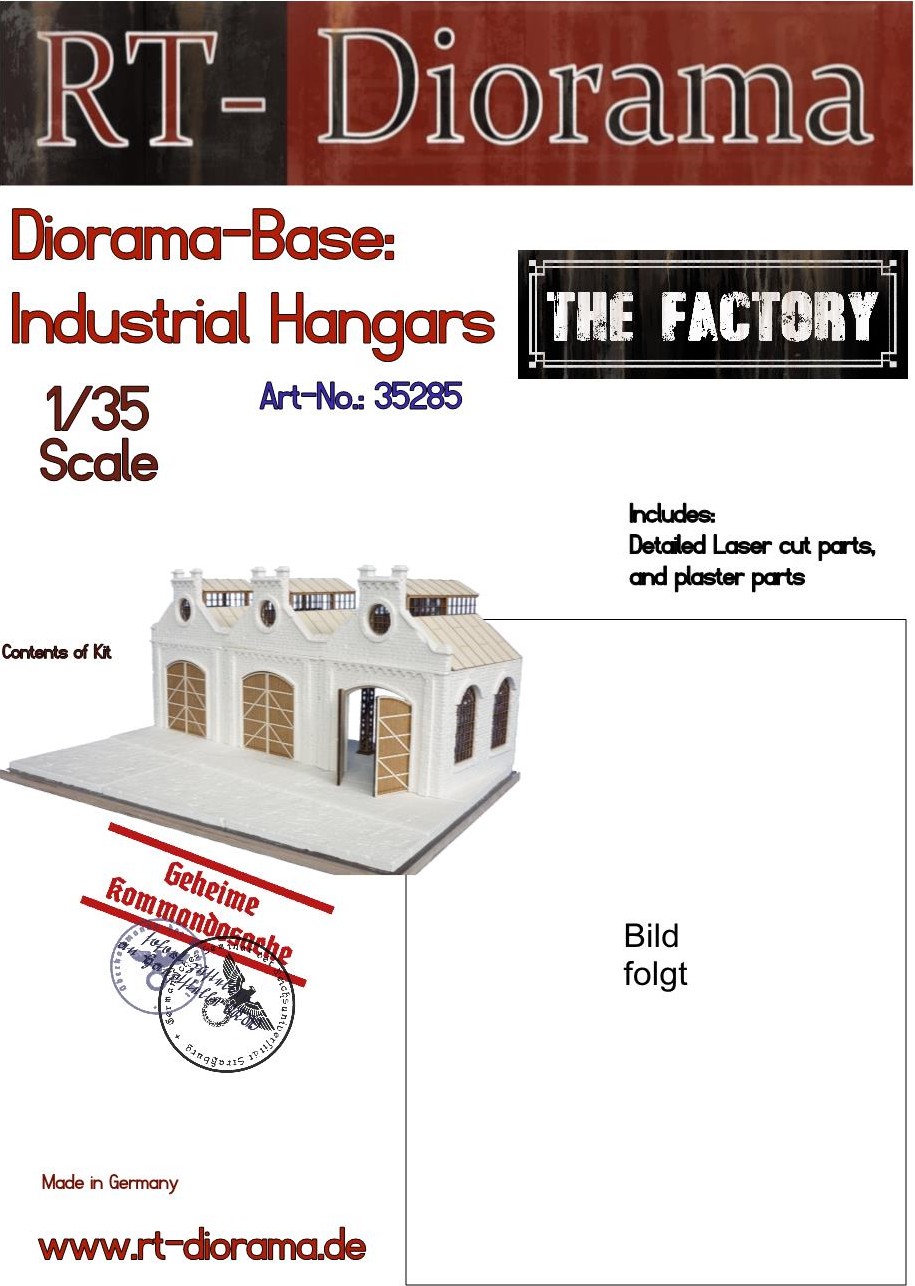 Diorama-Base: Industrial Hangars