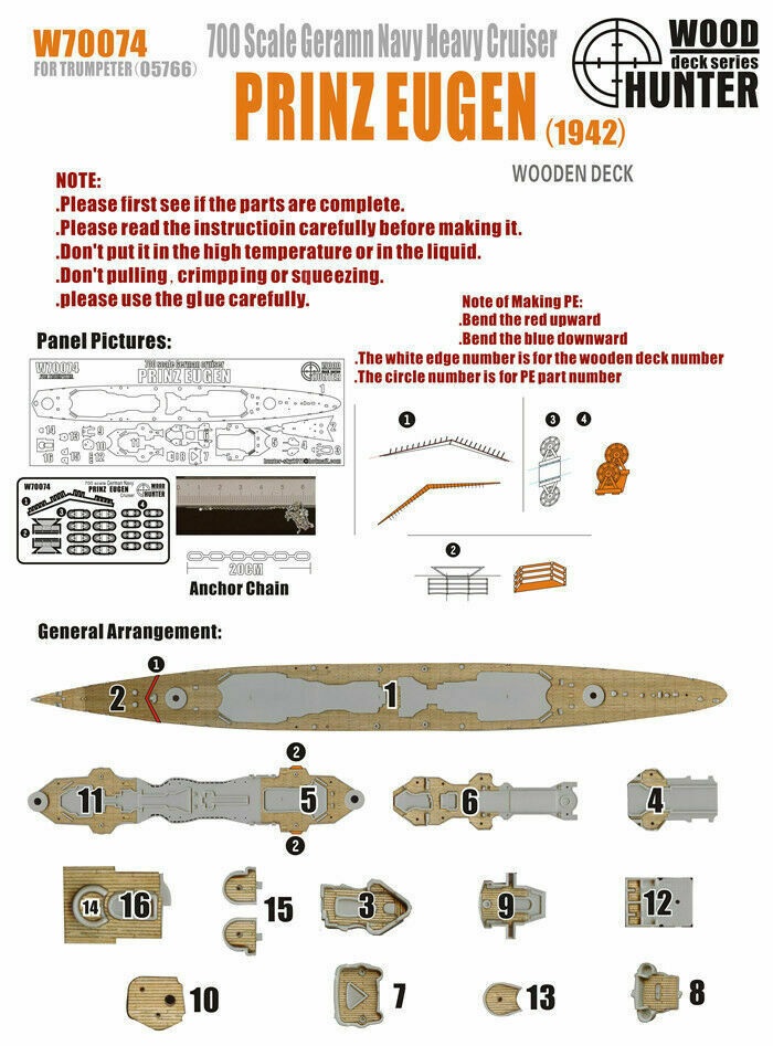 Heavy Cruiser Prinz Eugen 1942