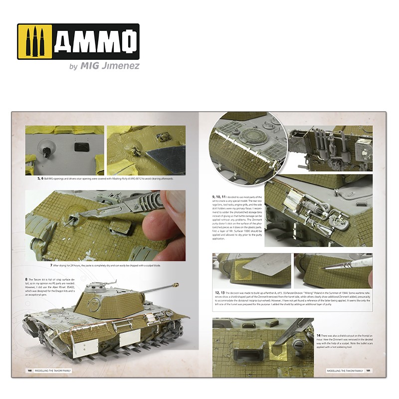 Panthers – Modelling the TAKOM Family