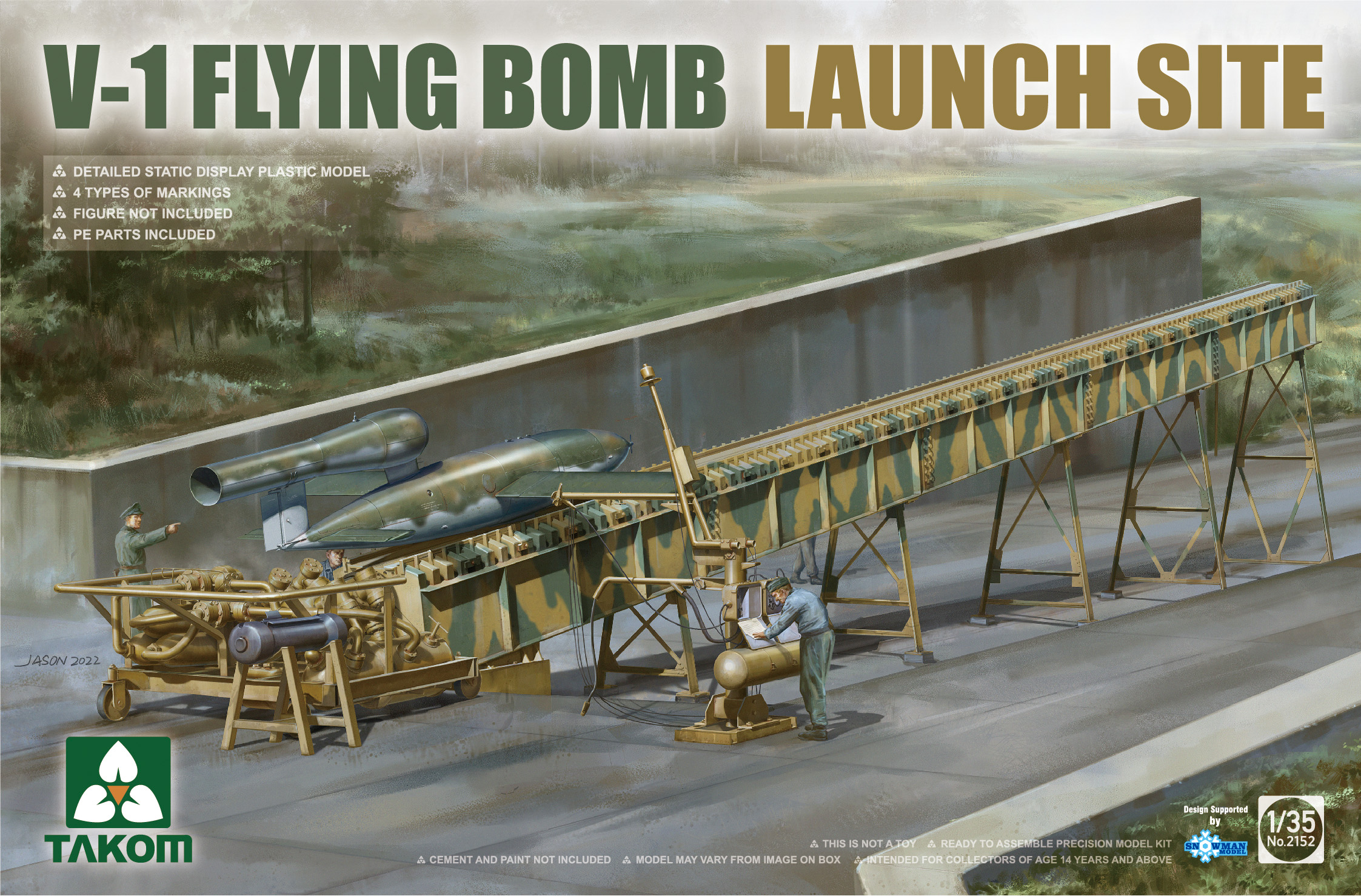 V-1 FLYING BOMB Launch Site