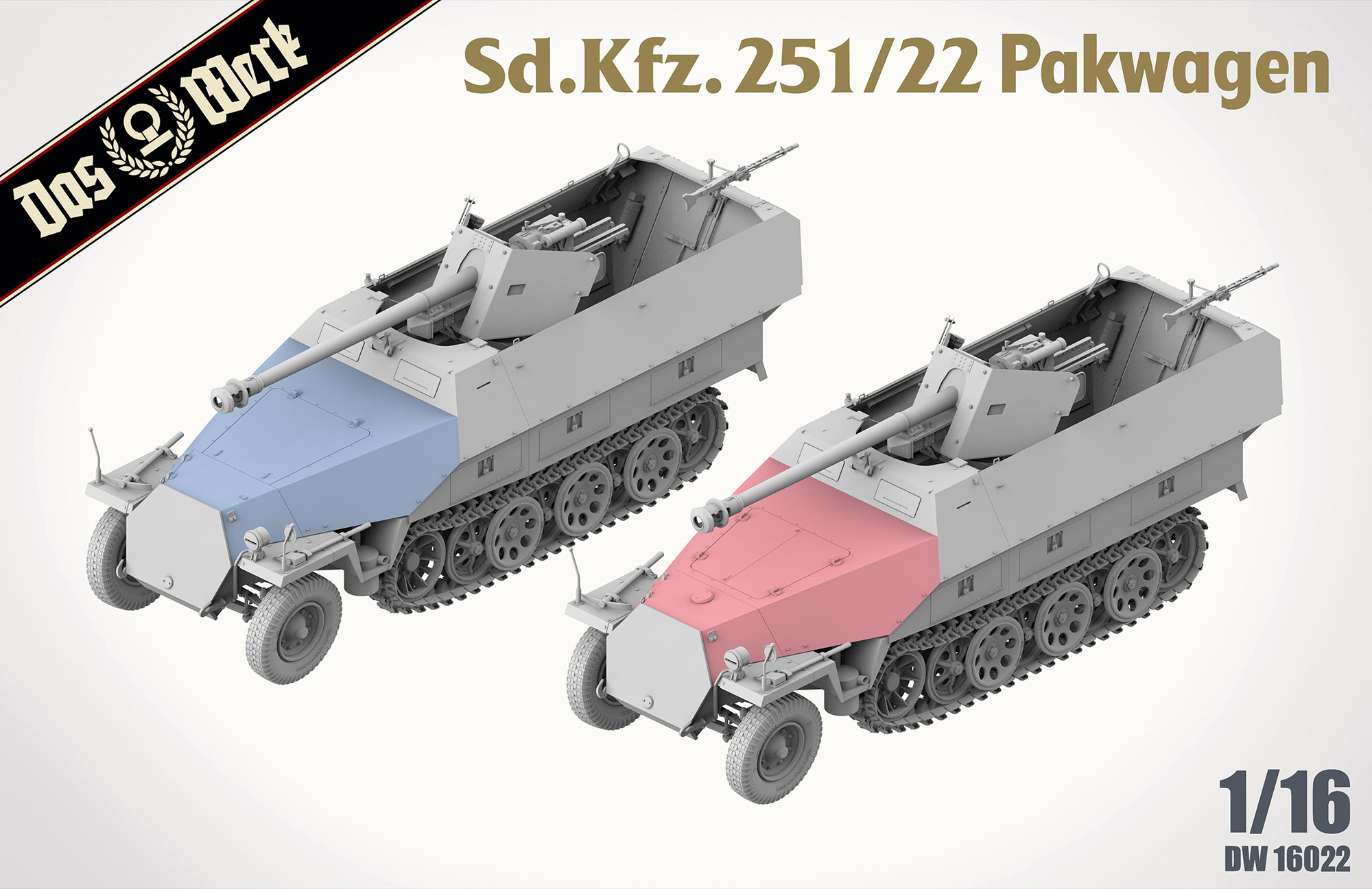 Sd.Kfz.251/22 Ausf.D "Pakwagen" (1:16)