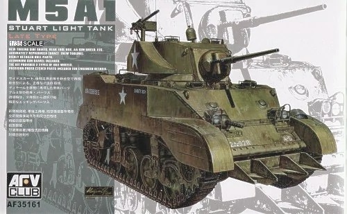 M5A1 STUART Light Tank Late Type