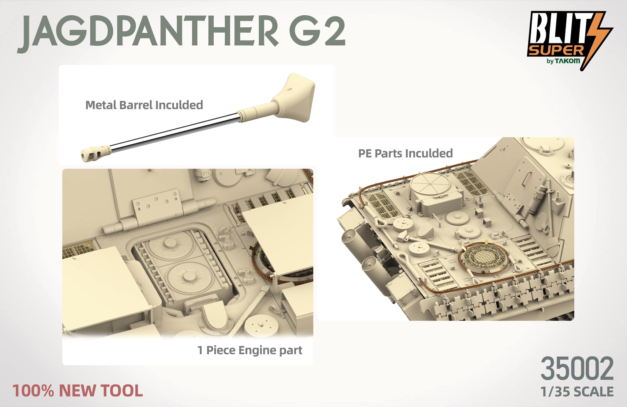 DAS WERK DW35042 Jagdpanther G2 - SUPER BLITZ