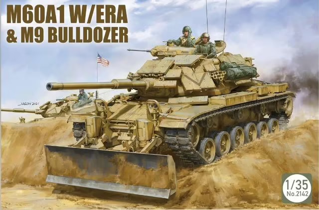 M60A1 w/ERA&M9 BULLDOZER