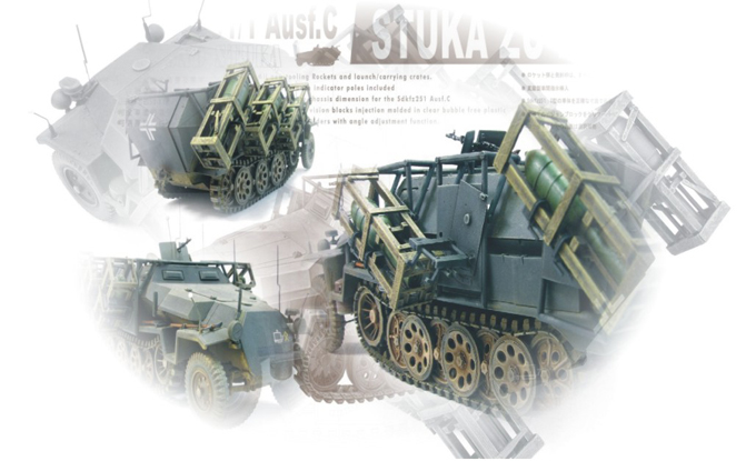 Sd.Kfz. 251/1 Ausf. C Stuka zu Fuss Sd.Kfz. 251/1 Ausf. C Stuka zu Fuss