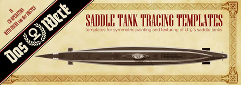 Saddle Tank Tracing Templates for U-9