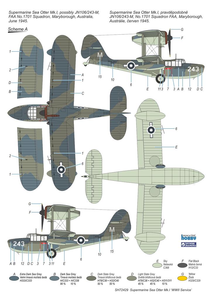 Supermarine Sea Otter Mk.I  "WWII Service"