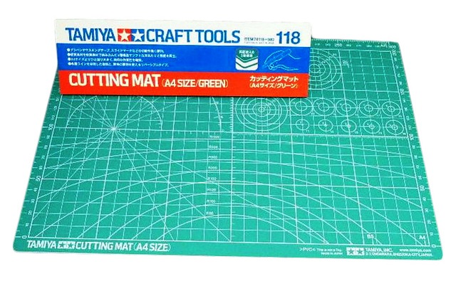 Cutting Mat A4, Green