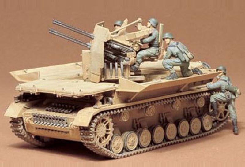 German Flakpanzer Moebelwagen (with Quadruple Flak)