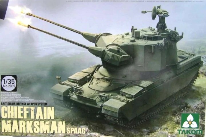 Chieftain Marksman SPAAG