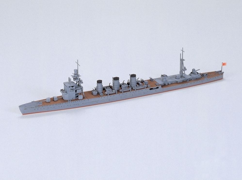 Nagara Japanese light cruiser - Waterline