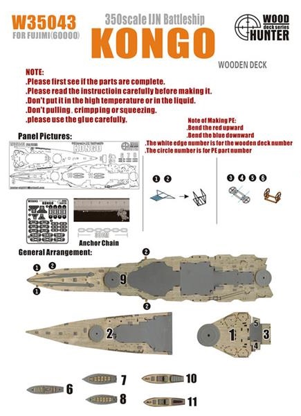 WWII IJN Battleship Kongo