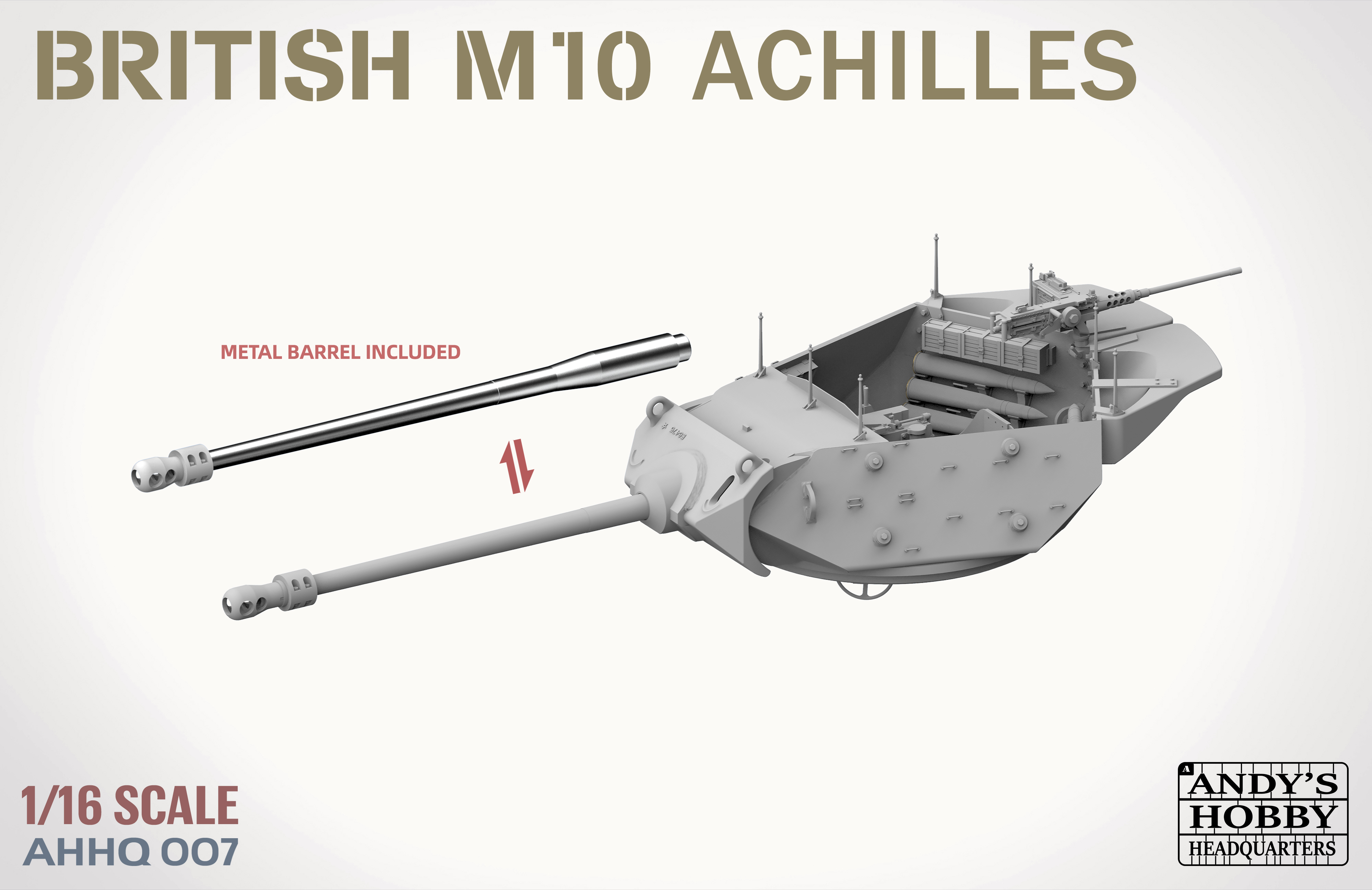 British M10 IIc Tank Destroyer (1:16)