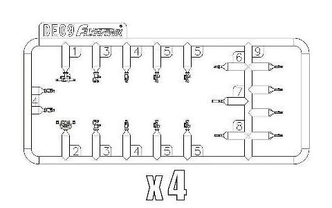 German Navy Observation-Aim Devices 1/700