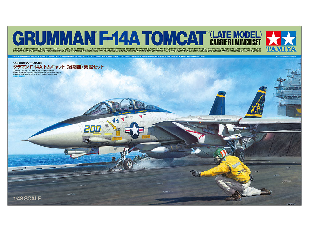 Grumman F-14A Tomcat late + Carrier Launch Set