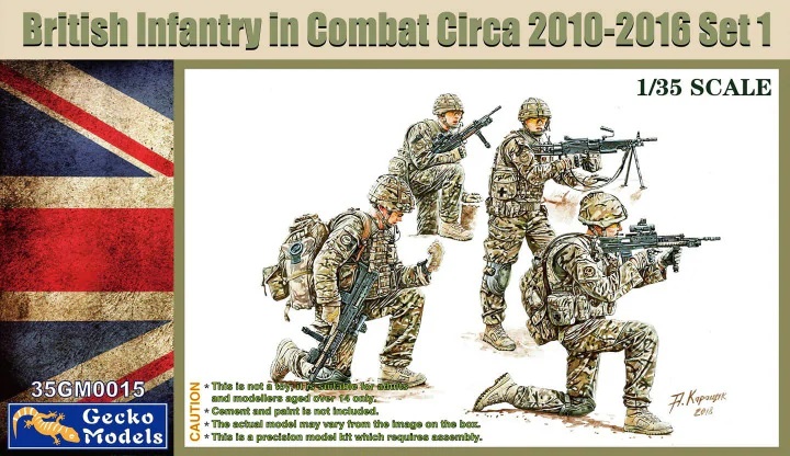 British Infantry in Combat 2010-12 Set 1