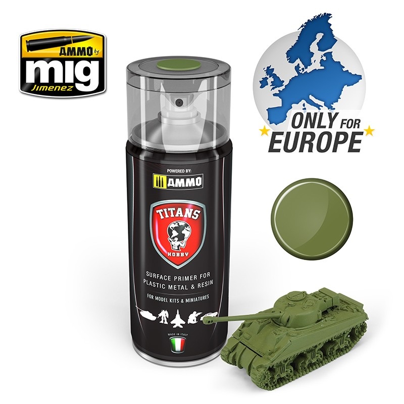 MILITARY GREEN MATT PRIMER SPRAY