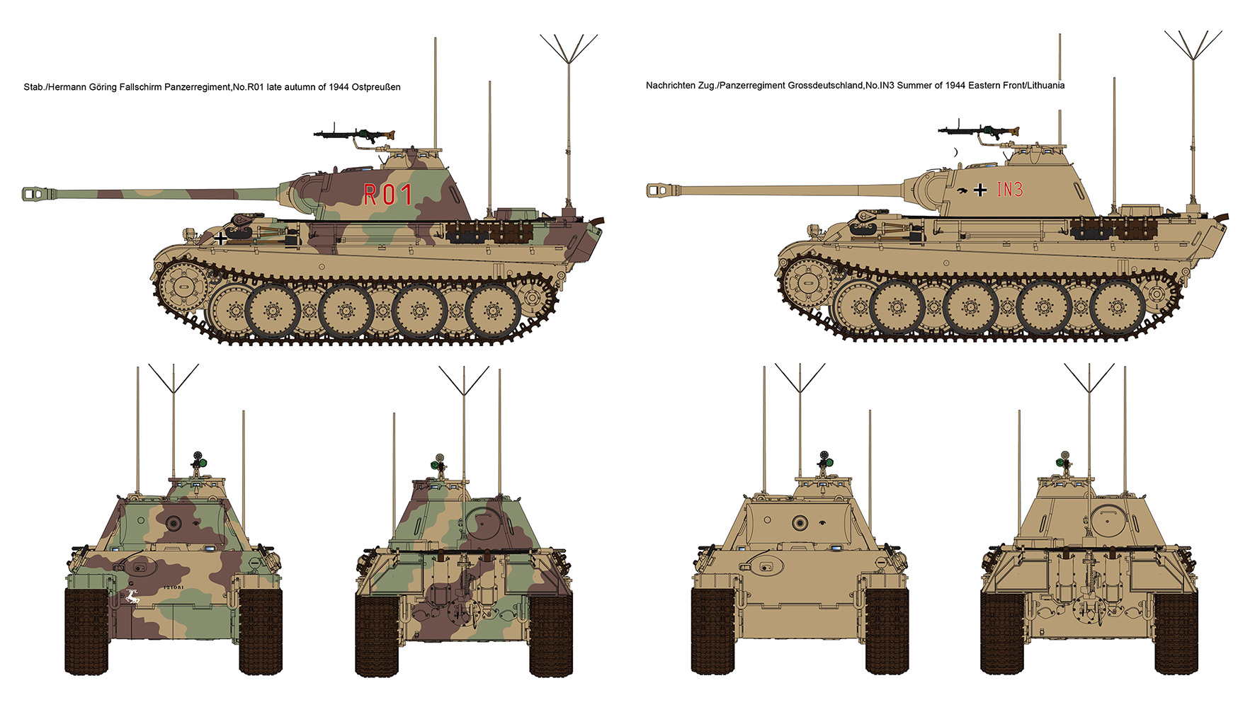 Panzerbefehlswagen Panther Ausf.G