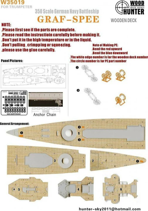 WWII German Graf Spee Ironclad