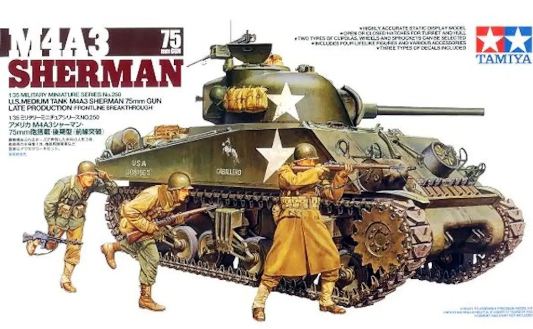 M-4A3 Sherman 75mm late production