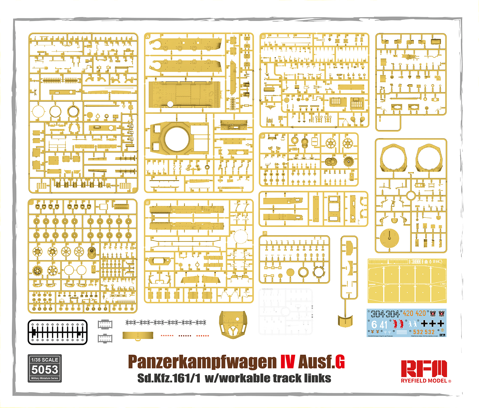 Panzer IV Ausf.G w/ workable track links