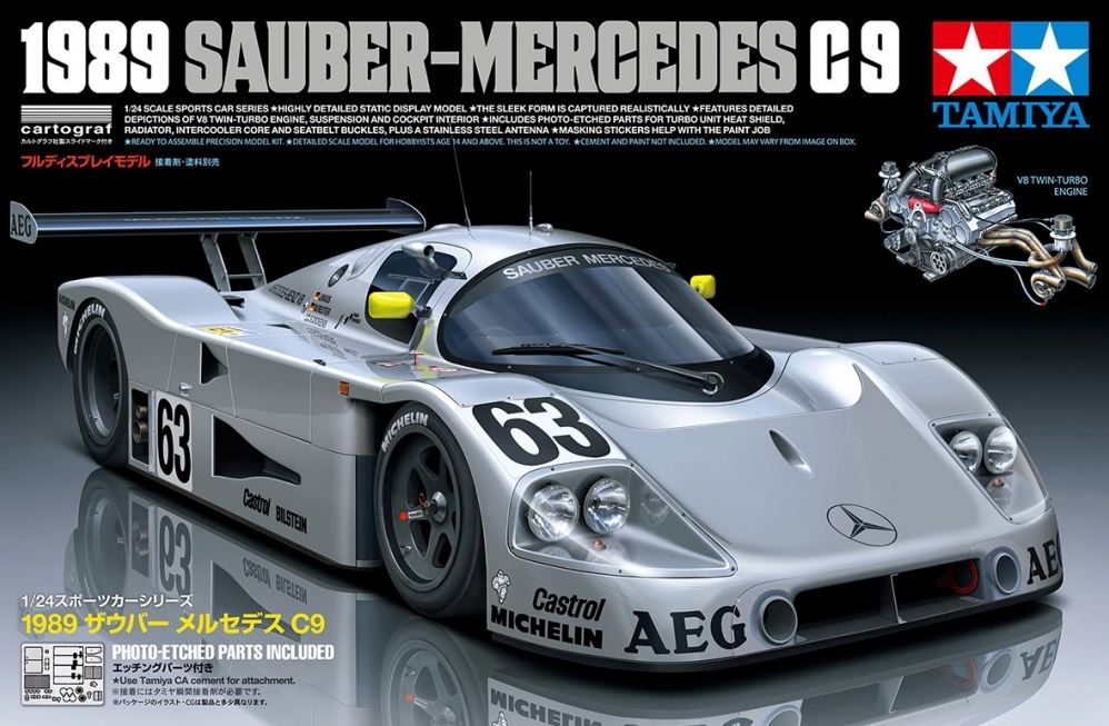 Sauber Mercedes C9 1989   1/24