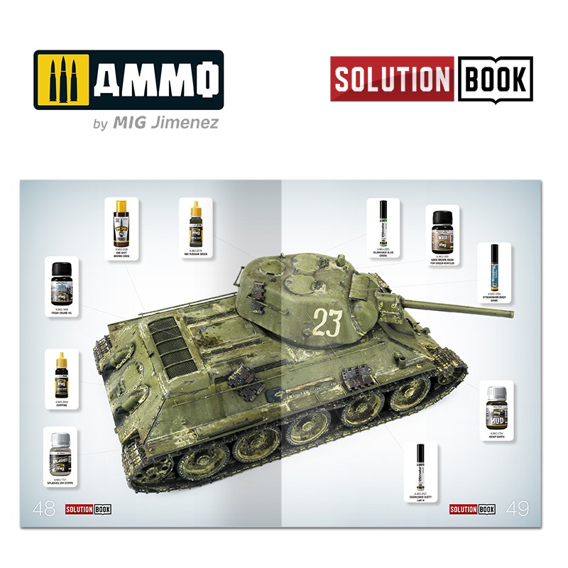 How to Paint 4bo Russian Green Veh. Solution Book How to Paint 4bo Russian Green Veh. Solution Book