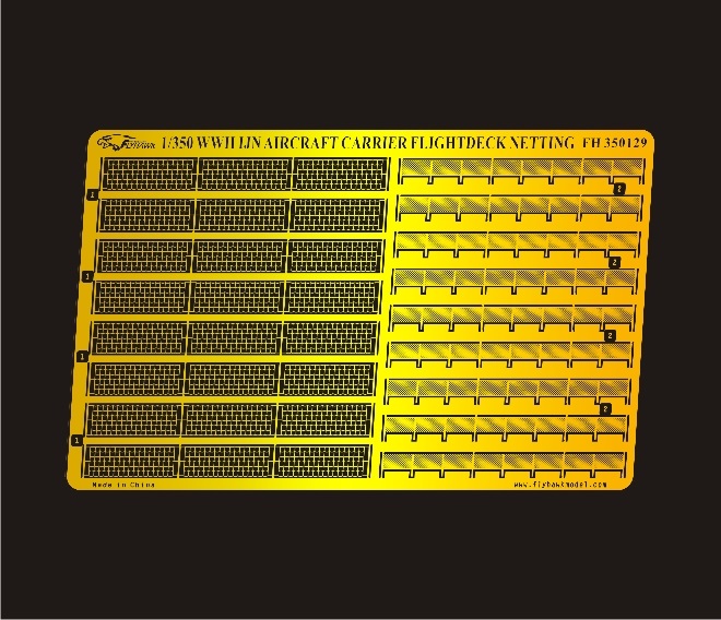 WW II IJN Aircraft Carrier Flightdeck Netting