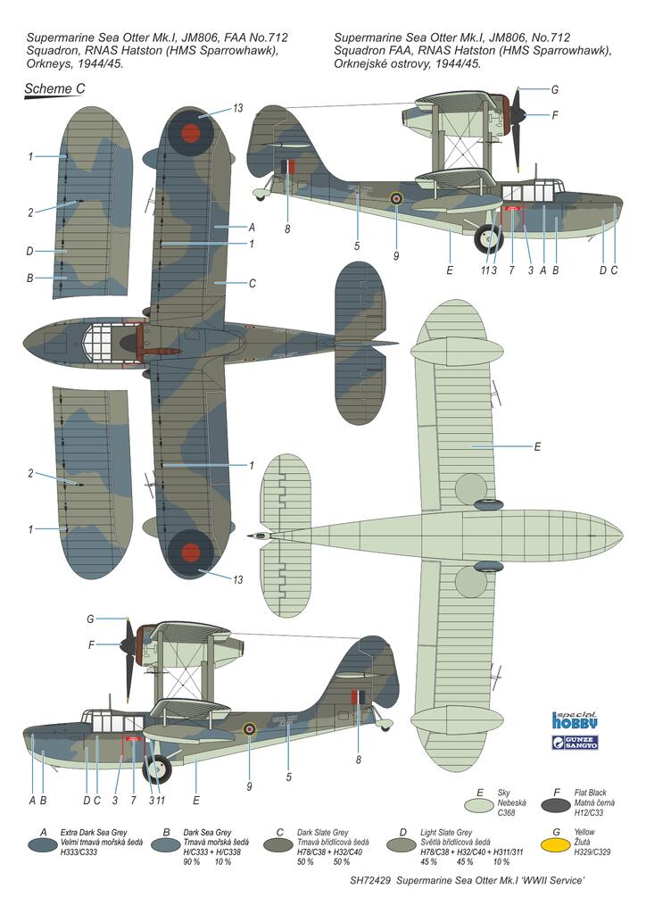 Supermarine Sea Otter Mk.I  "WWII Service"