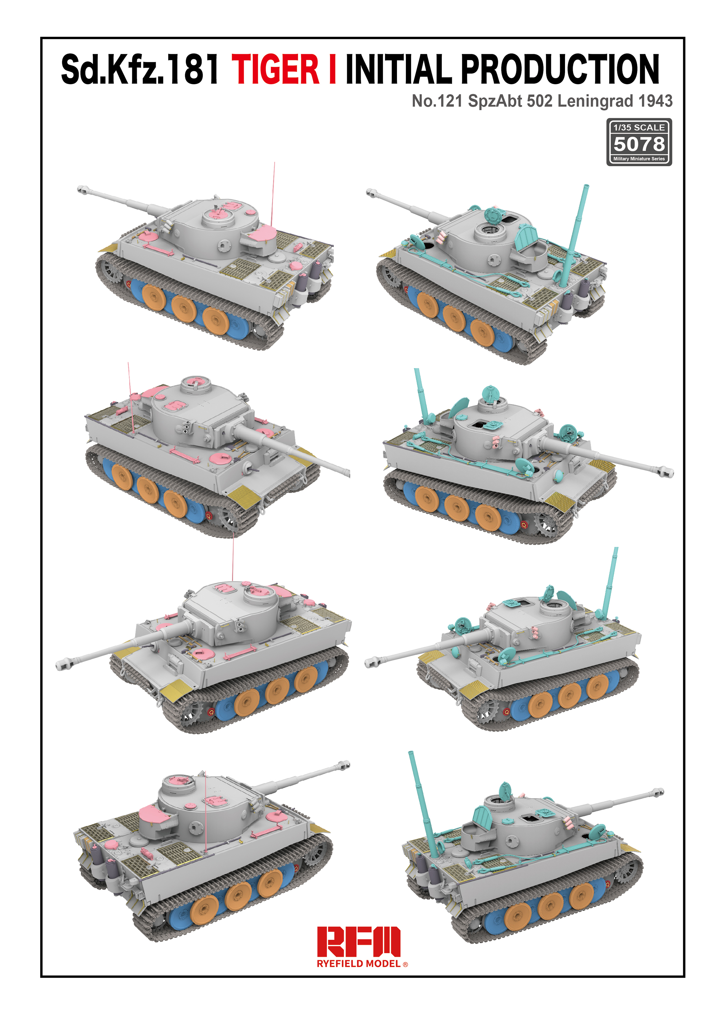Tiger I initial production - Leningrad Tiger Tiger I initial production - Leningrad Tiger