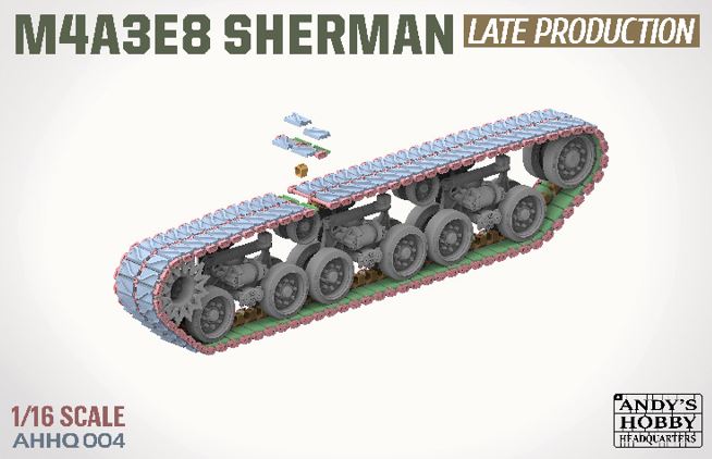 M4A3E Sherman Easy Eight-Late War/Korean War 1:16