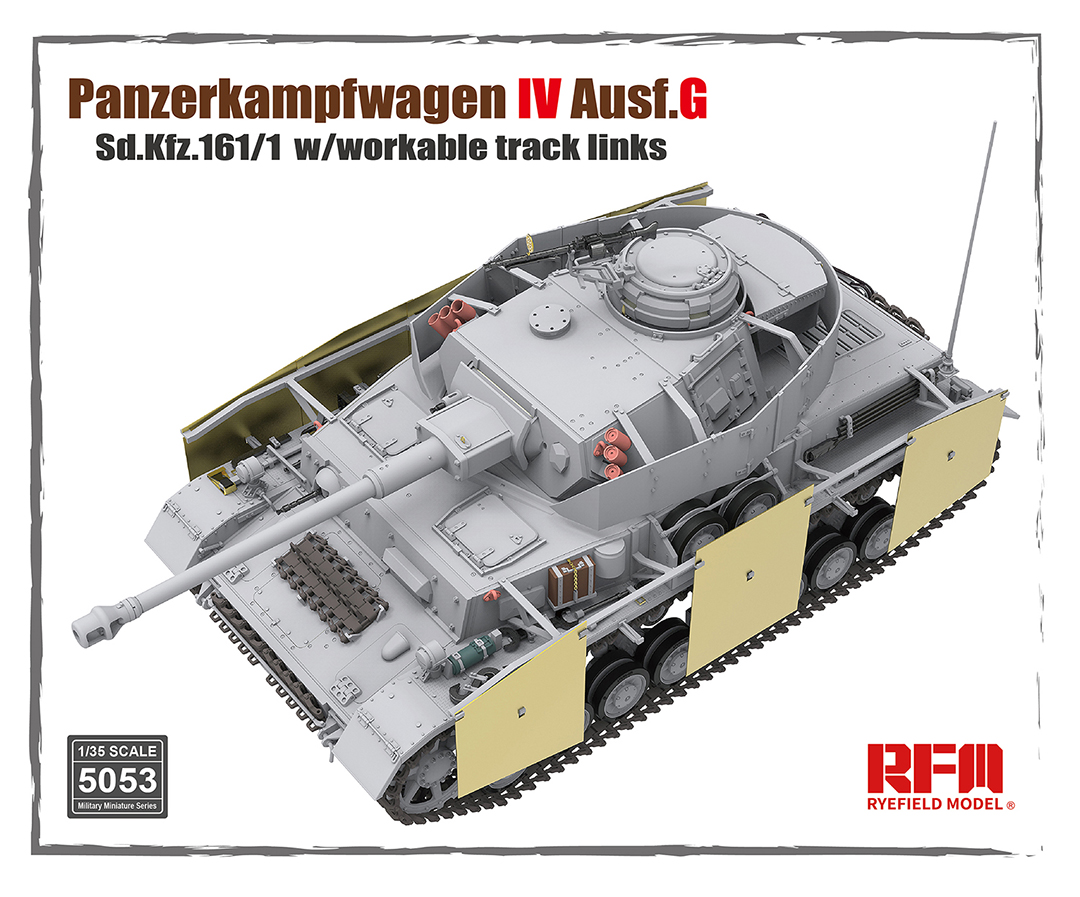 Panzer IV Ausf.G w/ workable track links