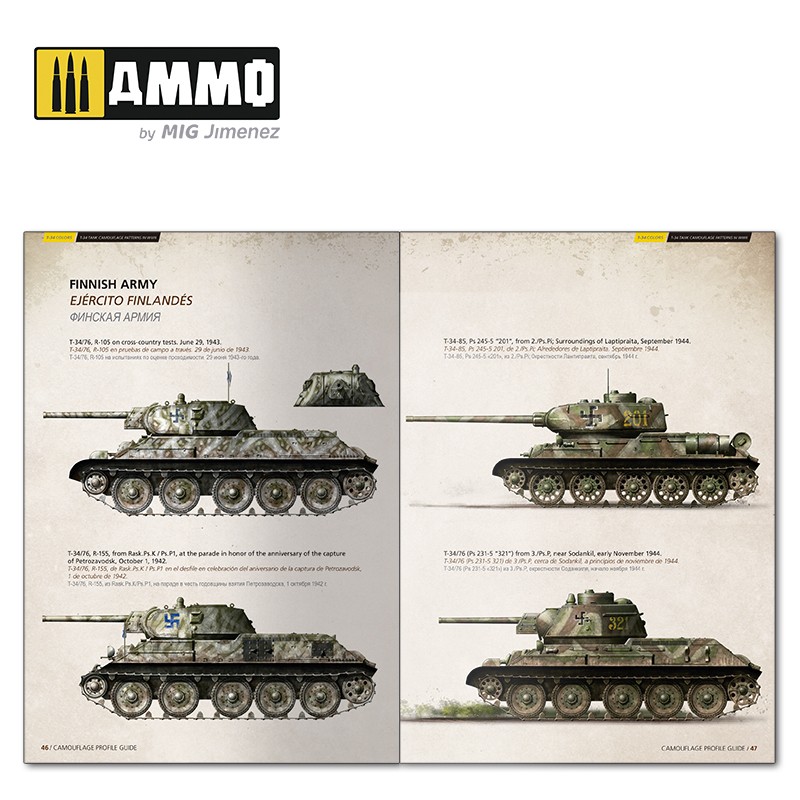 T-34 Colors - Camouflage Patterns in WWII