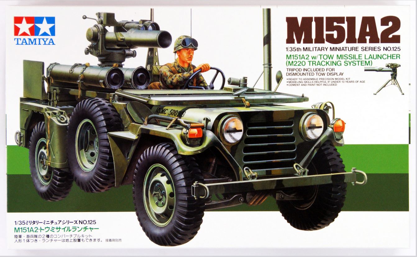 M151A2 Jeep with TOW missile launcher