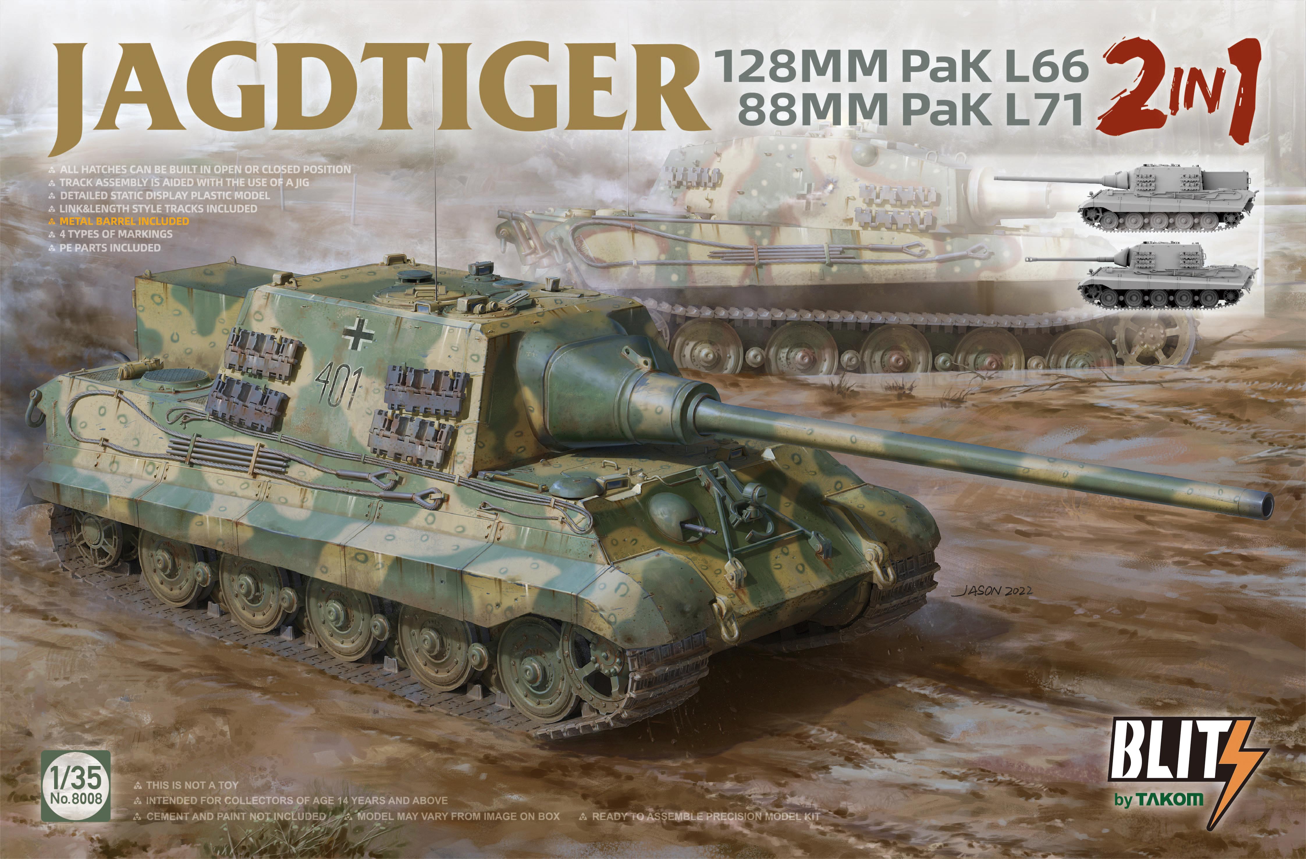 Jagdtiger early/ late 2in1 Sd.Kfz.186 Kopie