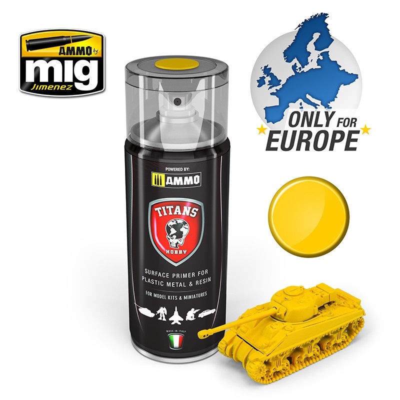 IMPERIAL YELLOW MATT PRIMER SPRAY
