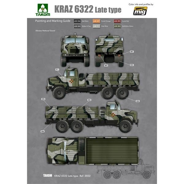 Ukraine Kraz-6322 late heavy truck