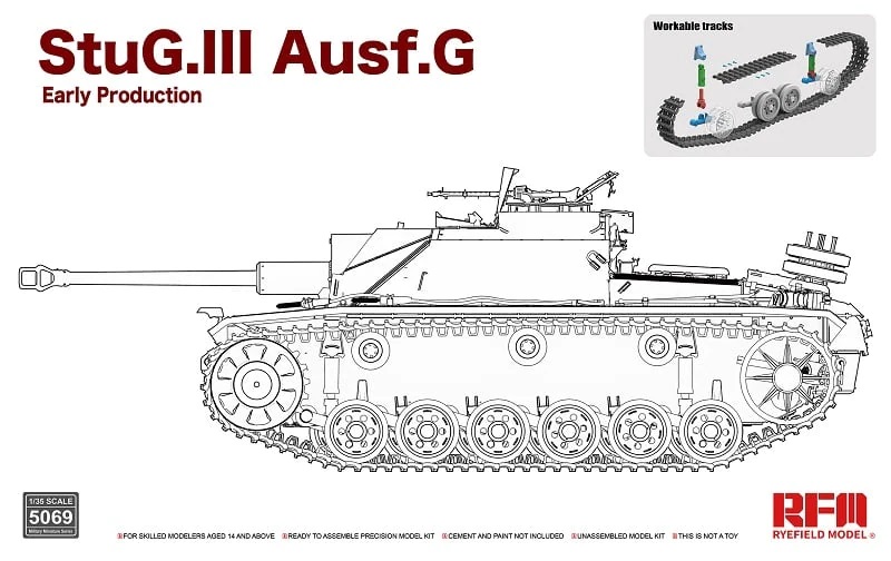 StuG III Ausf. G early with Workable tracks StuG III Ausf. G early with Workable tracks