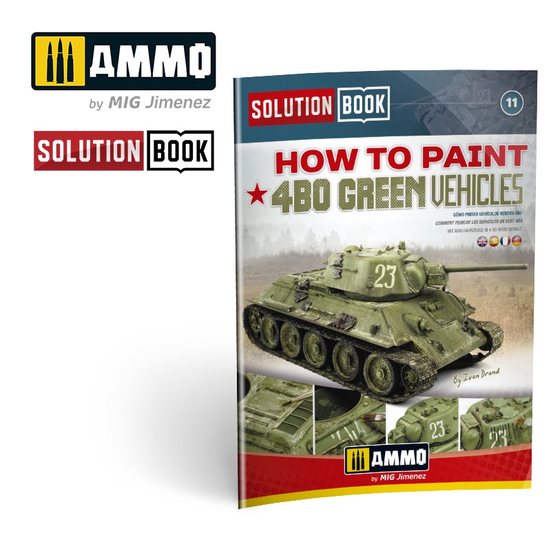 How to Paint 4bo Russian Green Veh. Solution Book How to Paint 4bo Russian Green Veh. Solution Book