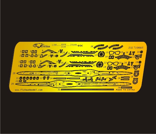 WW II  DKM U Boats VII B