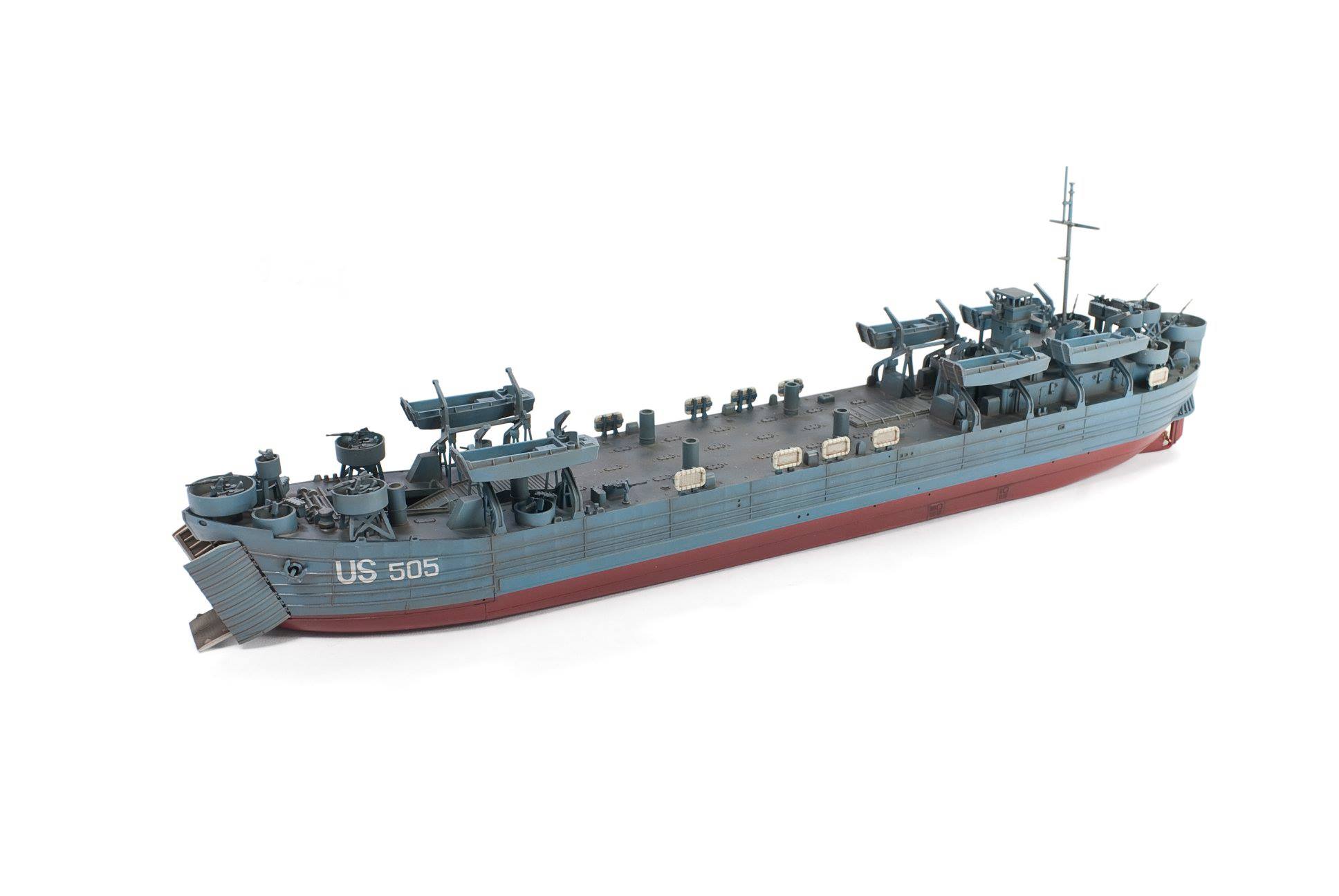 US NAVY TYPE 2 LSTs LST-491 Class Landing Ship