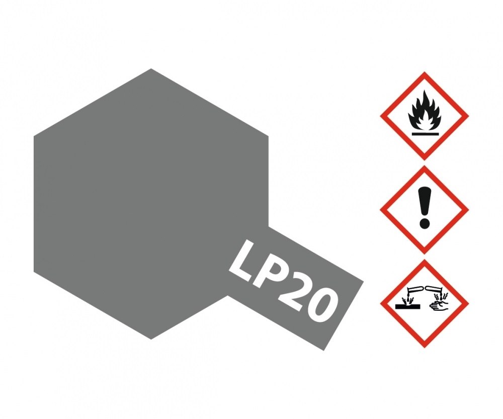 LP-20 Light Gun Metal 10ml Lacquer